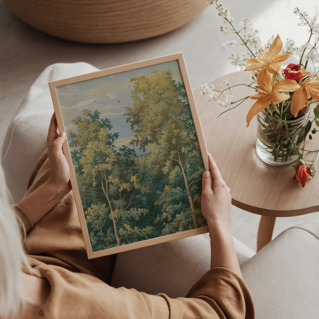 
Tryghed — Den dybe skov — motiv og detaljer